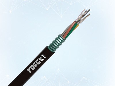 松套层绞式轻铠装光缆(gyts)